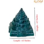 Green Jade Shree Yantra - (1261 Gram)