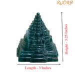 Green Jade Shree Yantra - ( 432 Gram)