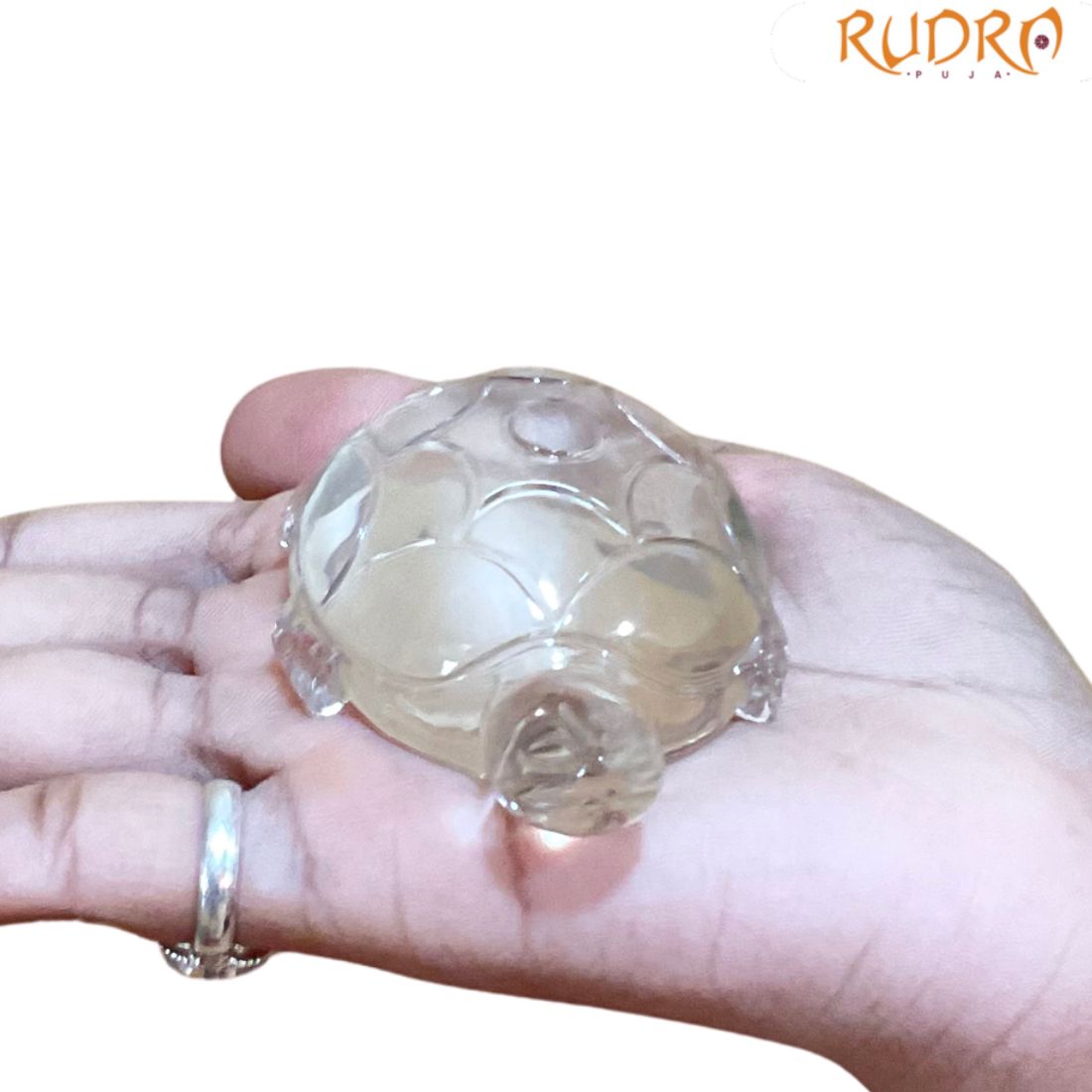 Sphatik Kashyap Crystal Tortoise - 111 Grams