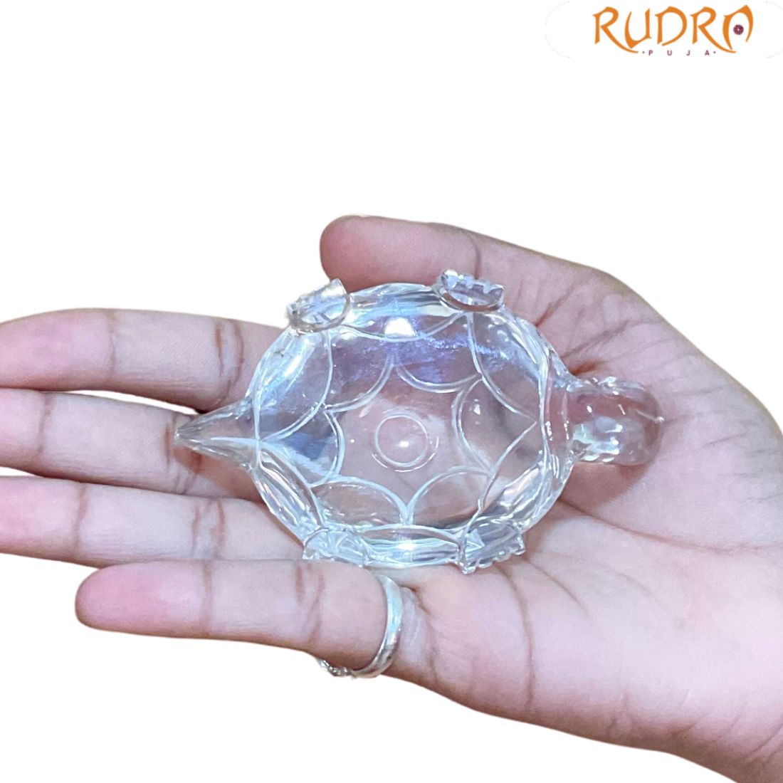 Sphatik Kashyap Crystal Tortoise - 111 Grams