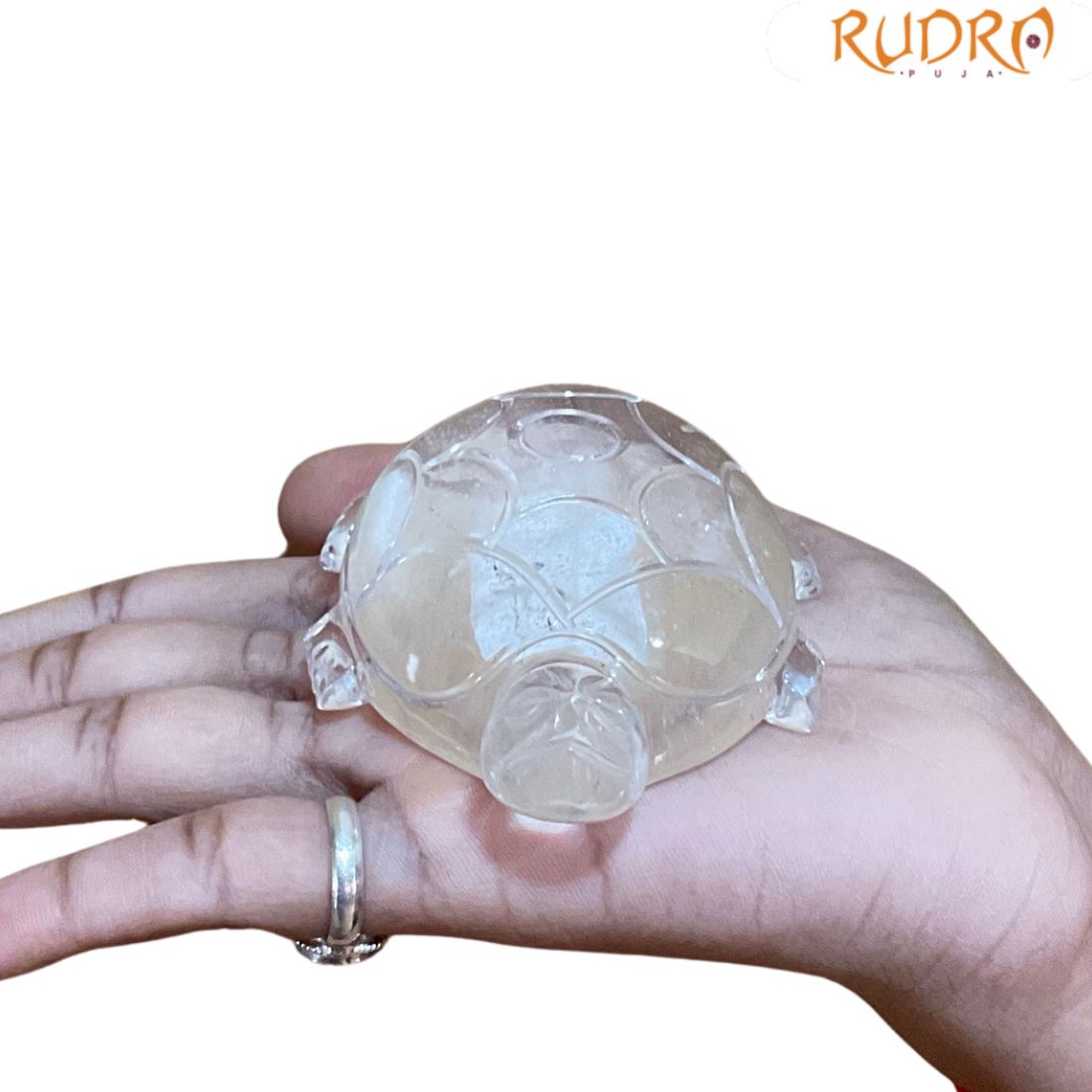 Sphatik Kashyap Crystal Tortoise - 190 Grams