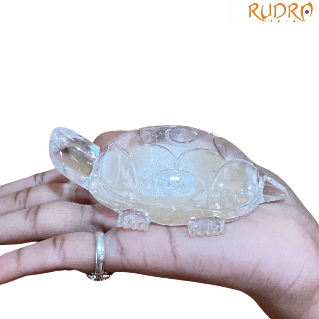 Sphatik Kashyap Crystal Tortoise - 190 Grams