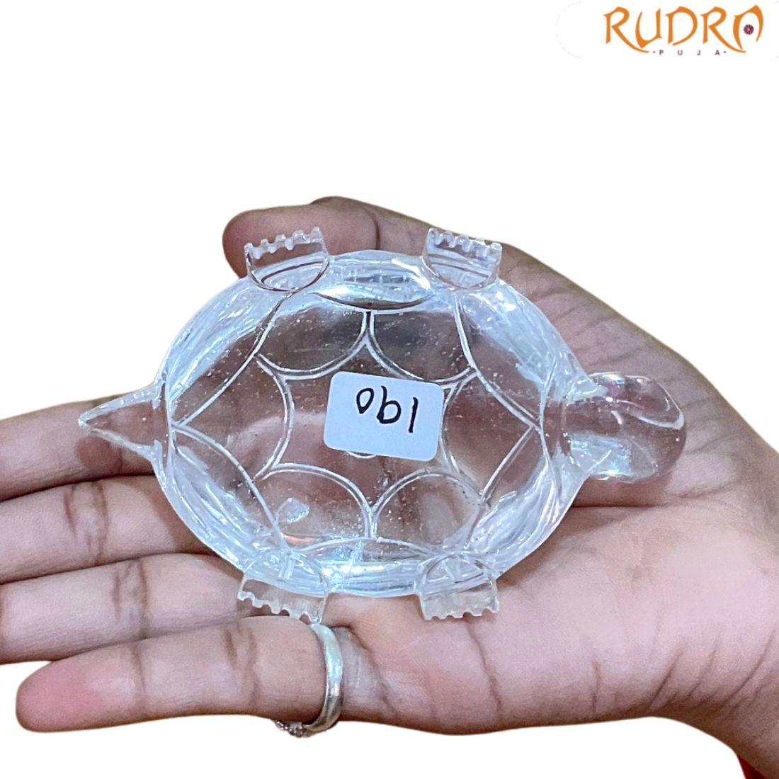 Sphatik Kashyap Crystal Tortoise - 190 Grams