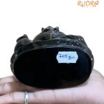 Black Jade Ganesh Idol - 4.5 Inches - (715 Grams)