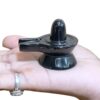 Black Jade Shivling - 1.75 Inches - (71 Grams)