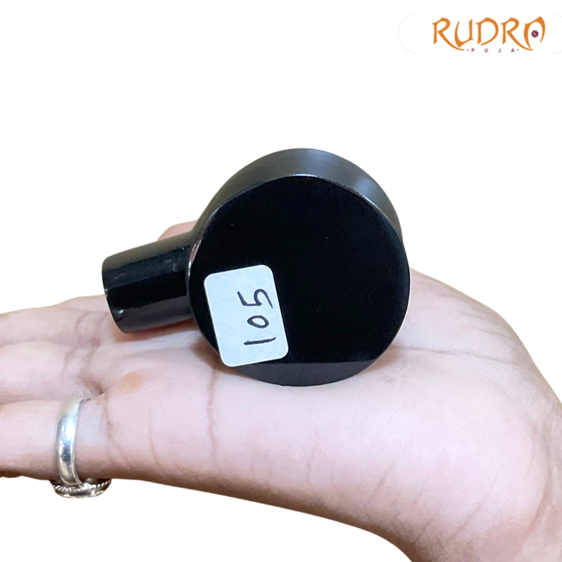 Black Jade Shivling 2 Inches (105 Grams)