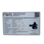 Black Jade Shivling 2 Inches (105 Grams)