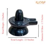 Black Jade Shivling 2 Inches (105 Grams)