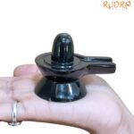 Black Jade Shivling - 2 Inches - (136 Grams)