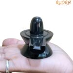 Black Jade Shivling - 2 Inches - (136 Grams)