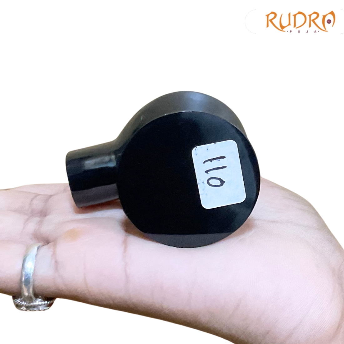 Black Jade Shivling - 2 Inches - (136 Grams)