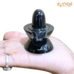 Black Jade Shivling - 2 Inches - (136 Grams)