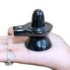 Black Jade Shivling - 2 Inches - (136 Grams)