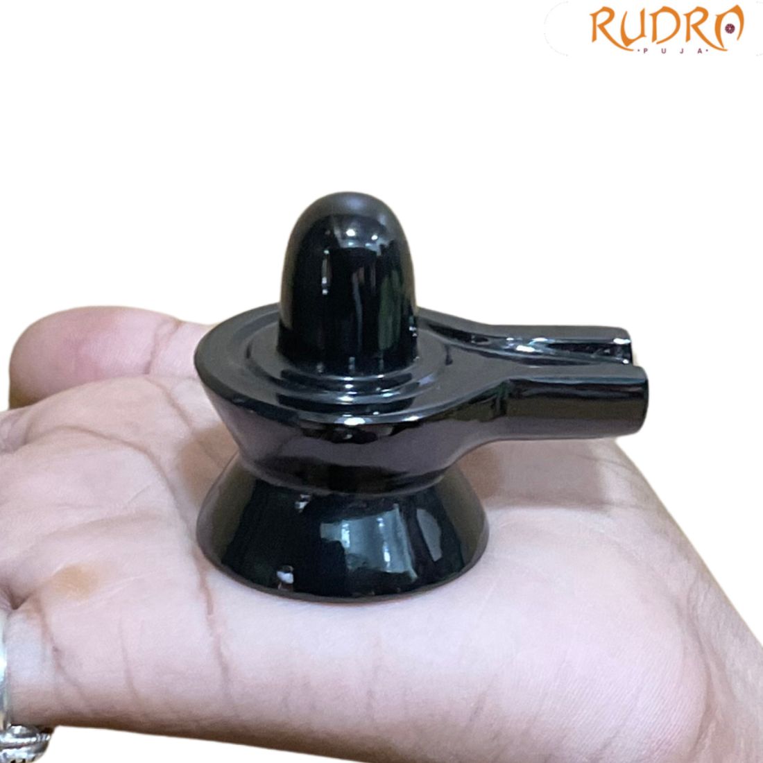 Black Jade Shivling - 2 Inches - (89 Grams)