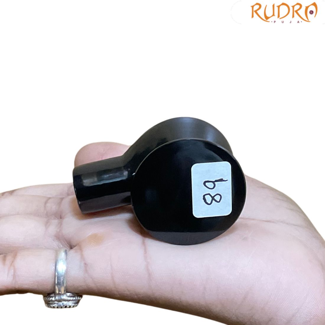 Black Jade Shivling - 2 Inches - (89 Grams)