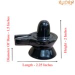 Black Jade Shivling - 2 Inches - (89 Grams)