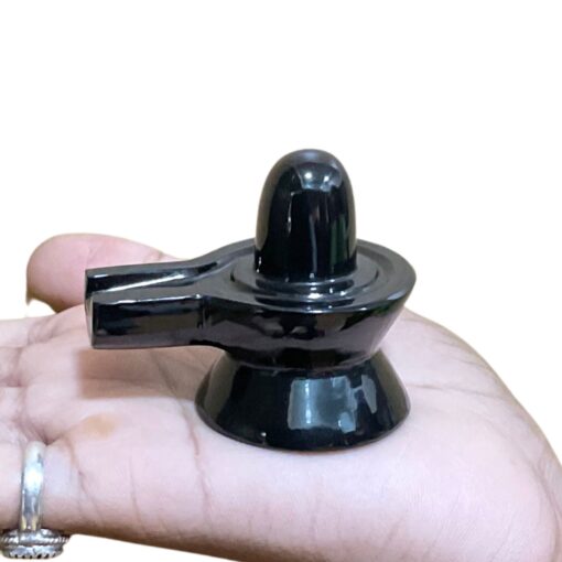 Black Jade Shivling - 2 Inches - (89 Grams)