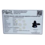 Black Jade Shivling - 2 Inches - (90 Grams)