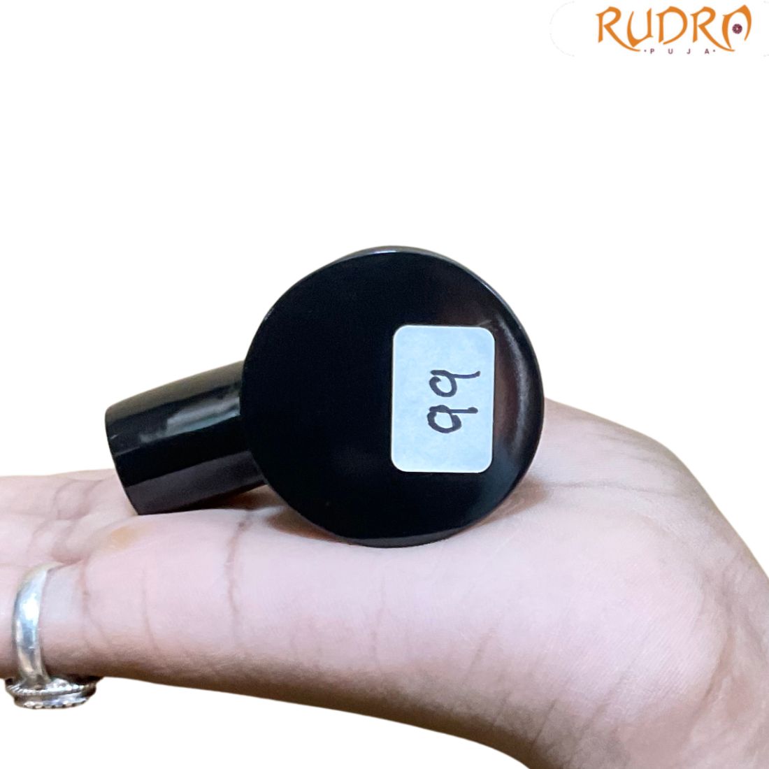 Black Jade Shivling - 2 Inches - (99 Grams)