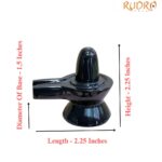Black Jade Shivling - 2.25 Inches - (104 Grams)