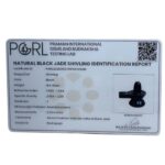 Black Jade Shivling - 2.25 Inches - (104 Grams)