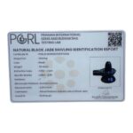 Black Jade Shivling - 2.25 Inches - (116 Grams)