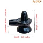 Black Jade Shivling - 2.25 Inches - (116 Grams)