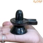 Black Jade Shivling - 2.25 Inches - (143 Grams)