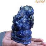 Lapis Lazuli Ganesha Idol - 5.25 Inches - (1190 Gram )