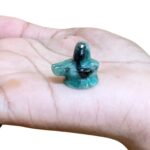 Natural Emerald Shivling - 0.75 Inches - (7 Grams)