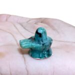 Natural Emerald Shivling - 0.75 Inches - (9 Grams)