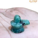 Natural Emerald Shivling - 0.75 Inches - (9 Grams)