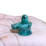 Natural Emerald Shivling - 1.25 Inches - (16 Grams)