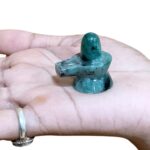 Natural Emerald Shivling – (18 Grams)