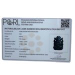 Premium Black Jade Ganesh Idol - 4.5 Inches - (715 Grams)
