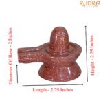 Red Sunstone Shivling - 2.25 Inches - (159 Grams)