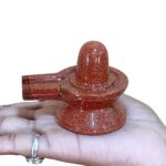 Red Sunstone Shivling - 2.25 Inches - (162 Grams)