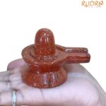 Red Sunstone Shivling - 2.25 Inches - (162 Grams)