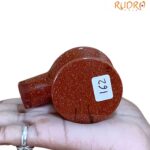 Red Sunstone Shivling - 2.25 Inches - (162 Grams)