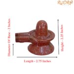 Red Sunstone Shivling - 2.25 Inches - (162 Grams)