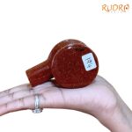 Red Sunstone Shivling - 2.25 Inches 194 Grams FP C