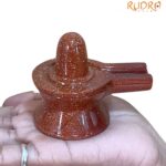 Red Sunstone Shivling - 2.5 Inches - (199 Grams)
