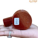 Red Sunstone Shivling - 2.5 Inches - (199 Grams)