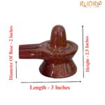 Red Sunstone Shivling - 2.5 Inches - (199 Grams)