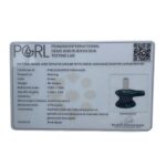 Sphatik Lingam With Green Jade Base - 2.75 Inches - (161 Grams)
