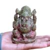 Unakite Ganesha Idol - 4.5 Inches - (720 Grams)