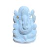 Gemstone Howlite Ganesha Idol 4 inch
