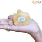 Yellow Jade Ganesh Idol 5 Inches - 212 Grams