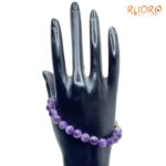 Aquarius (कुंभ राशि) Zodiac Amethyst & Lapis Lazuli Bracelet