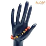 Aries (मेष राशि) Zodiac Red Jasper & Tiger Eye Bracelet